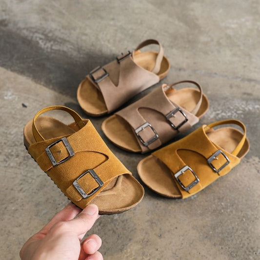 Double Buckled Sandals